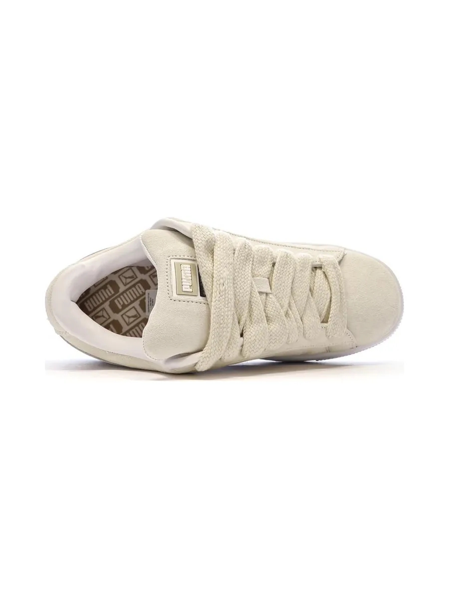 Baskets Beige/Blanc Homme Puma Suede XL 5