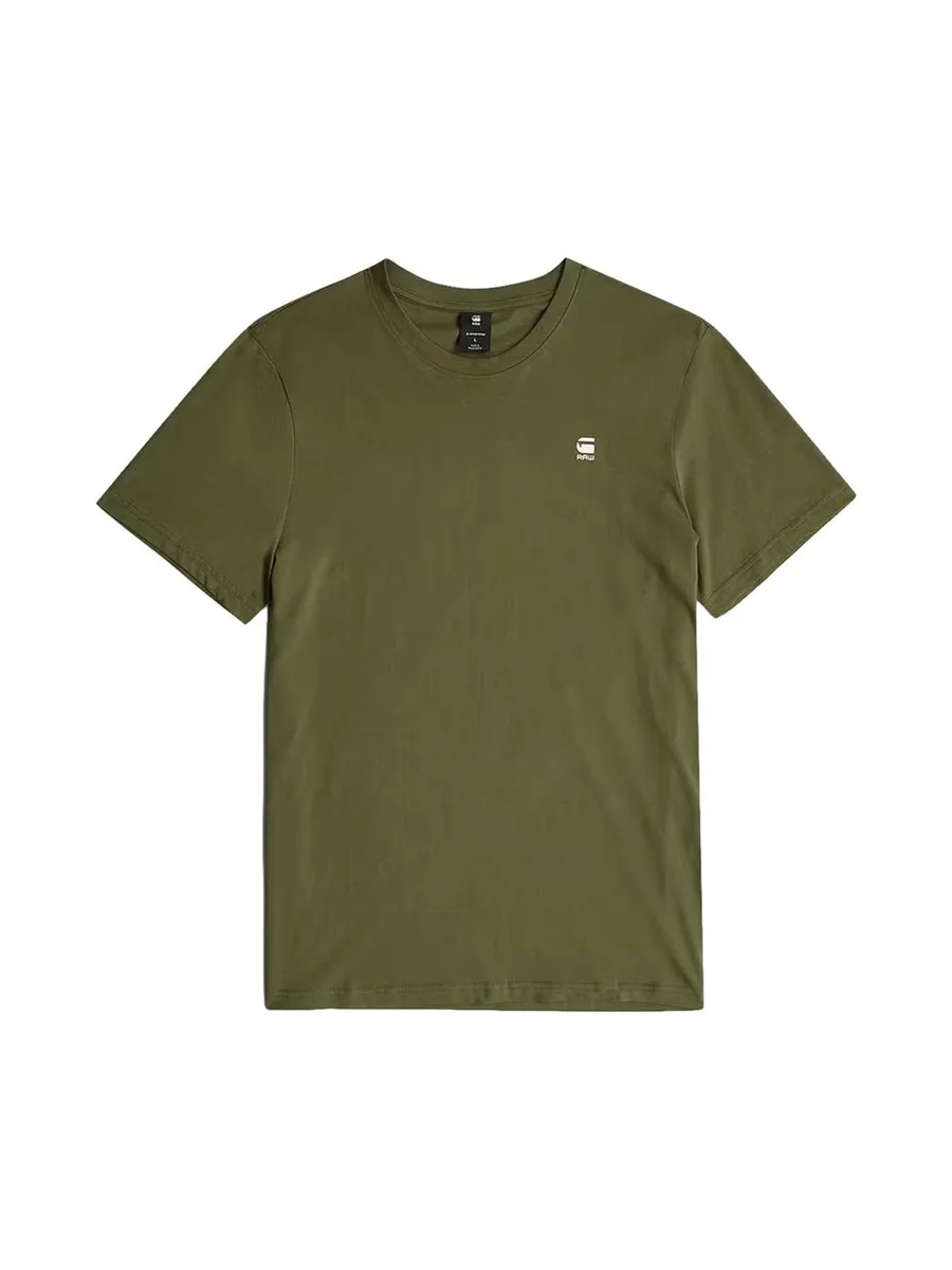 T-shirt Vert Foncé Homme G-Star Raw D25949 DGR 3