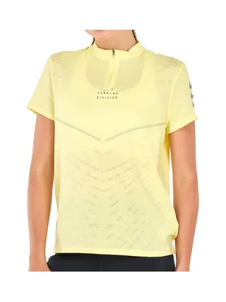 T-shirt Jaune Femme Nike Dfadv 1