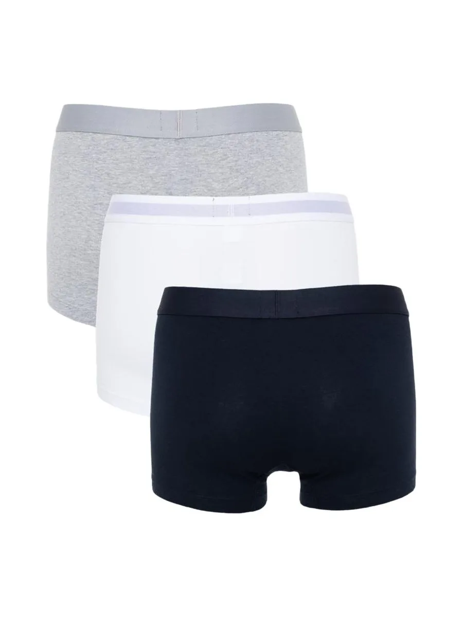 X3 Boxers Marine/Blanc/Gris Homme Tommy Hilfiger UM0UM03181 3