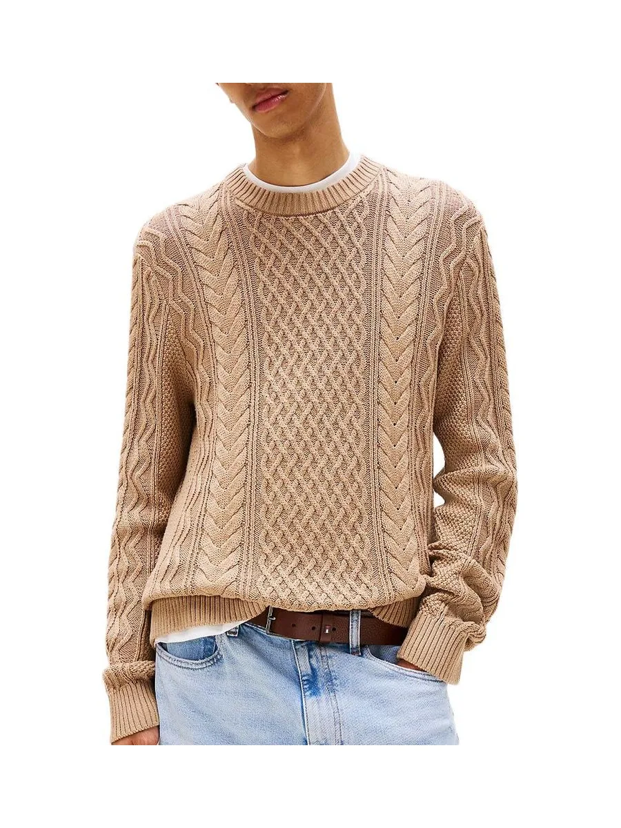 Pull Beige Homme Tommy Hilfiger DM0DM22101 2