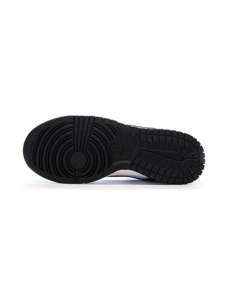 Dunk Low Baskets Blanches/Noires Femme Nike 5