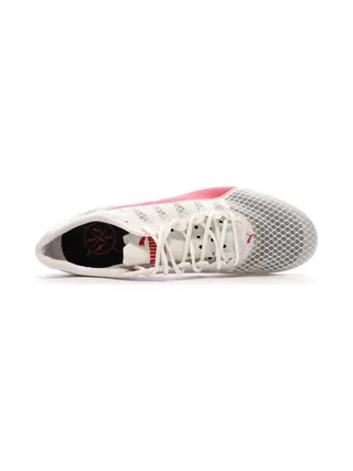 Chaussures de Sport Blanches/Rouges Homme Puma Evospeed 4