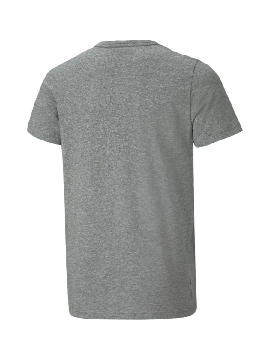 T-Shirt gris garçon Puma ESS Logo Tee 3