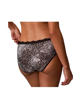 Culotte Léopard Noir Femme Calvin Klein Jeans Hipster 2