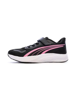 Baskets Noir/Rose Mixte Puma Pounce Lite Ac+ Ps 1