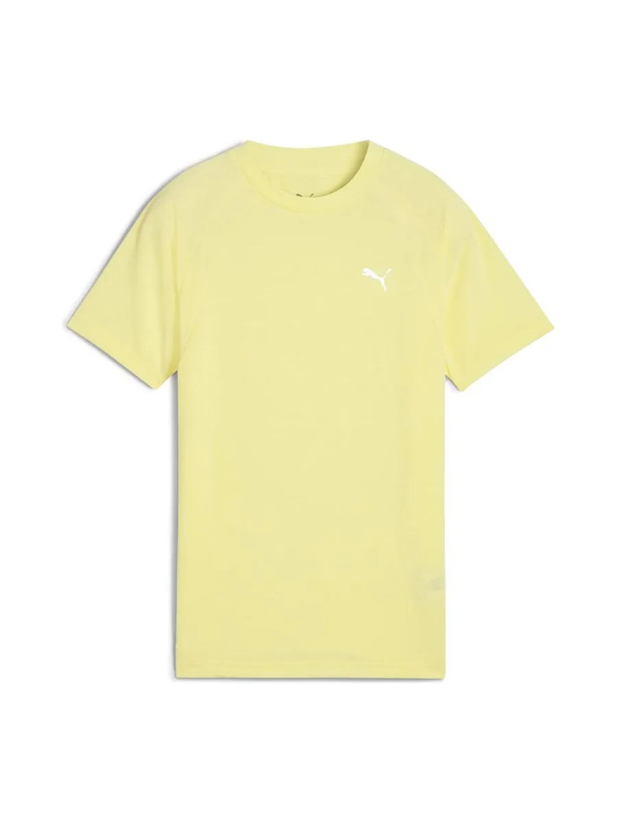 T-Shirt Jaune Garçon Puma Evostripe 2