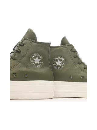 Baskets Kaki Femme Converse Chuck Taylor 7