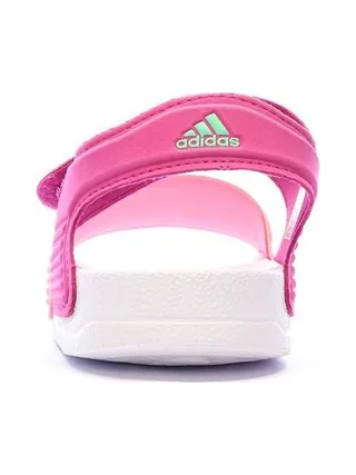 Sandales Roses/Blanches Fille Adidas Adilette K 7