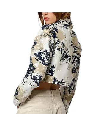 Veste Blanche/Beige/Noire Femme Kaporal Kp Viv 2