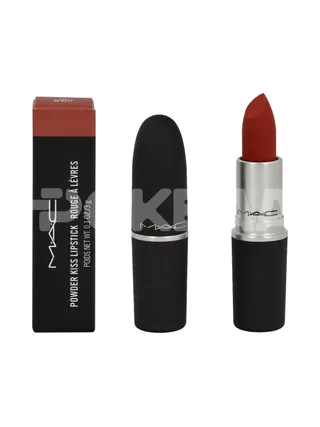 MAC Powder Kiss Lipstick 3g - #316 Devoted To Chili 1