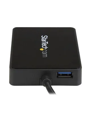 Dual USB-C to GbE Adapter w/USB port 4