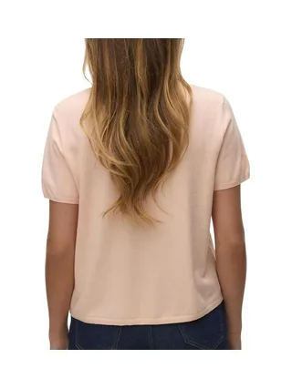 Polo Rose Femme Vero Moda Lenny 2