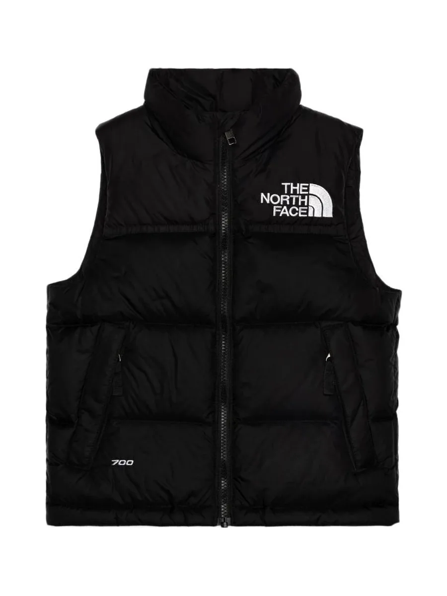 Doudoune Sans Manches Noir Junior Mixte The North Face Nuptse 2