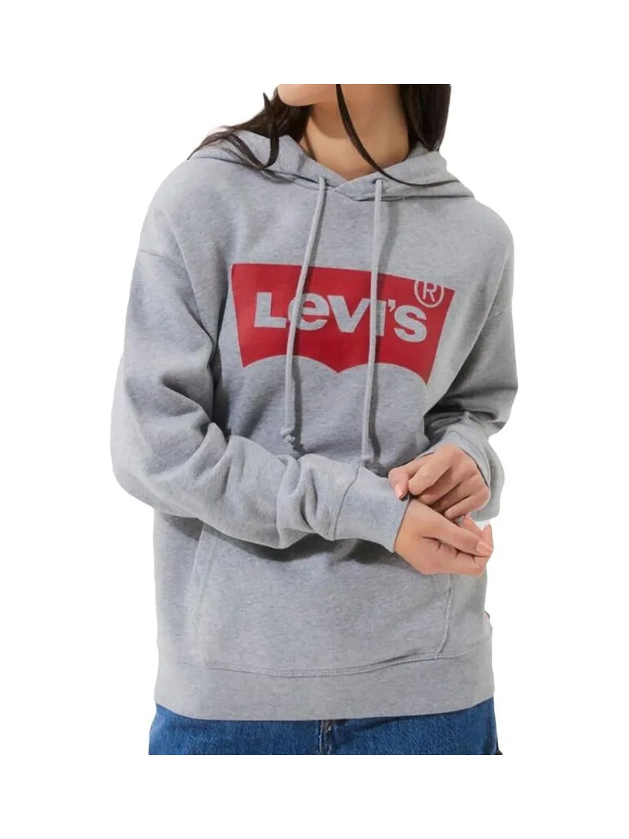 Sweat à capuche Gris Femme Levi's Graphic 2