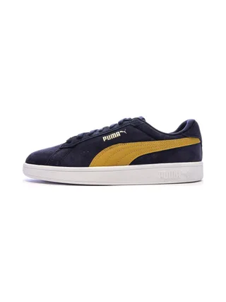 Baskets Marine/Jaune Homme Puma Smash 3.0 1