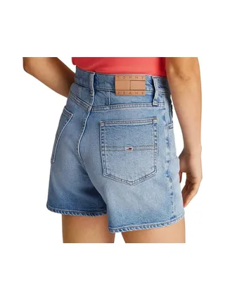 Short Mom Bleu Femme Tommy Hilfiger DW0DW20091 2
