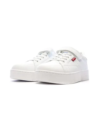 Baskets Blanche Fille Levi's Empire 6