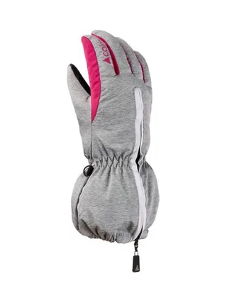 Gants de Ski Gris/Rose Enfant Cairn Leo 1