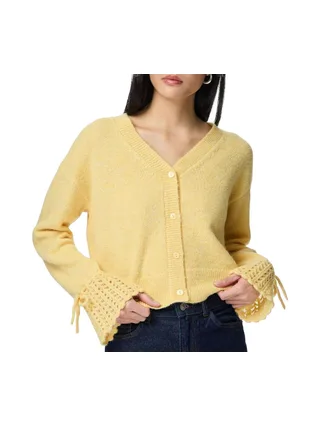 Gilet Jaune Femme Pieces Milla 1