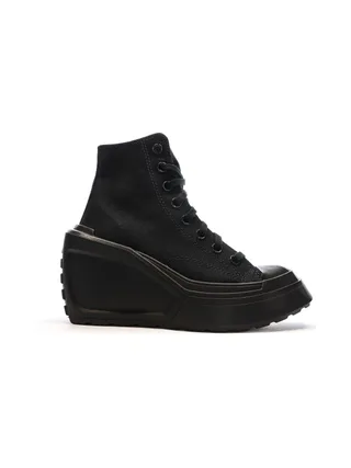 Baskets Noires Femme Converse Chuck 70 De Luxe Wedge 2