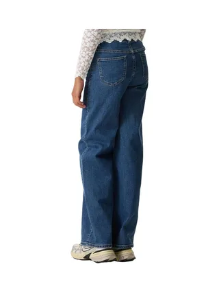 Jean Droit Bleu Femme Annemay Wide 2