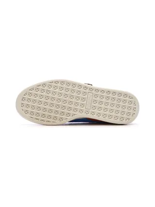 Baskets Rouge/Bleu Garçon Puma Suede One Piece Jr 5
