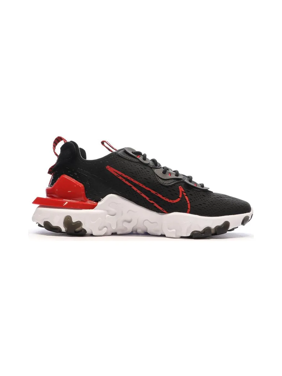 Baskets Noires/Rouges Homme Nike React Vision 3