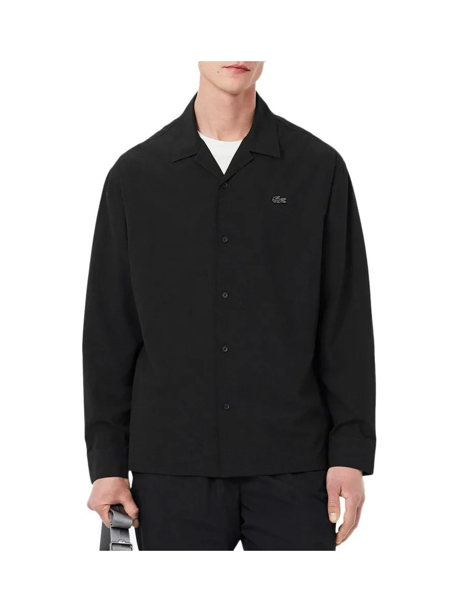 Chemise Noir Homme Lacoste Lightweight 2