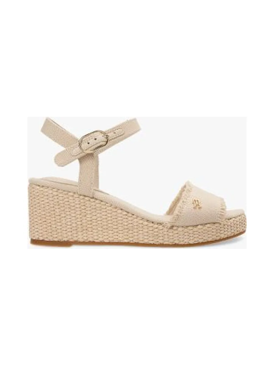 Espadrilles compensées TOMMY HILFIGER FW0FW09470 4