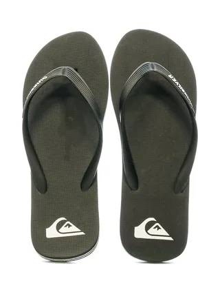 Tongs Noir Homme Quiksilver Molokai 3