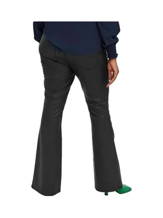 Pantalon Noir Femme Vero Moda Curve Siga Hr 2