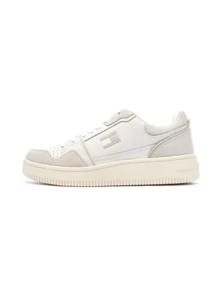 Baskets Blanches/Beiges Femme Tommy Hilfiger Retro 1