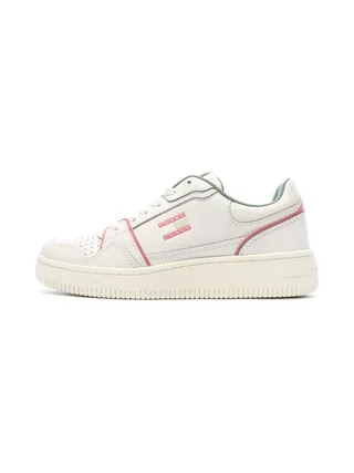 Baskets Blanches/Roses Femme Tommy Hilfiger Retro 1
