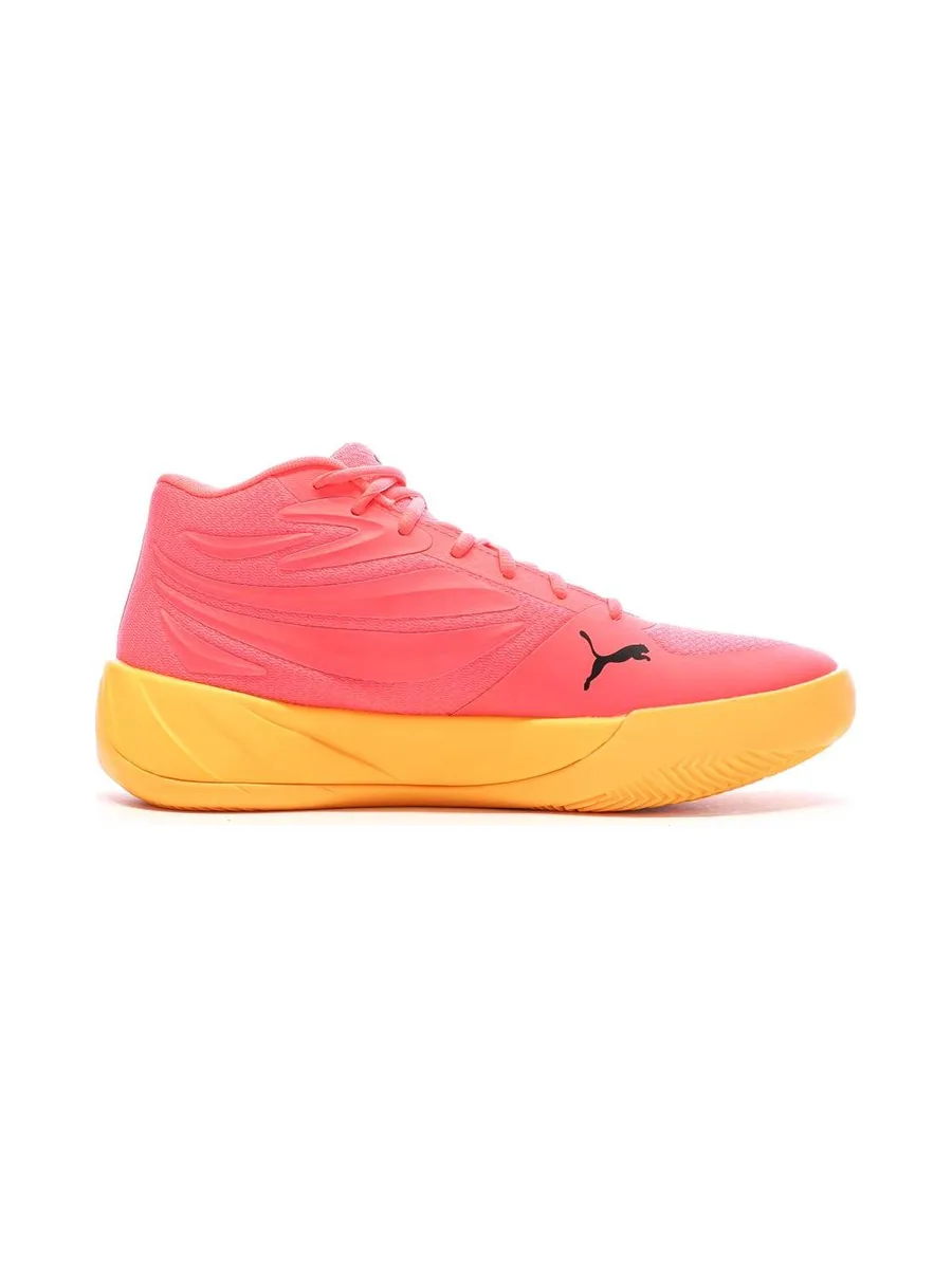 Chaussures de Basketball Roses/Oranges Homme Puma Court Pro 2