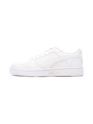 Baskets Blanches Homme Puma Rebound V6 Low34 1