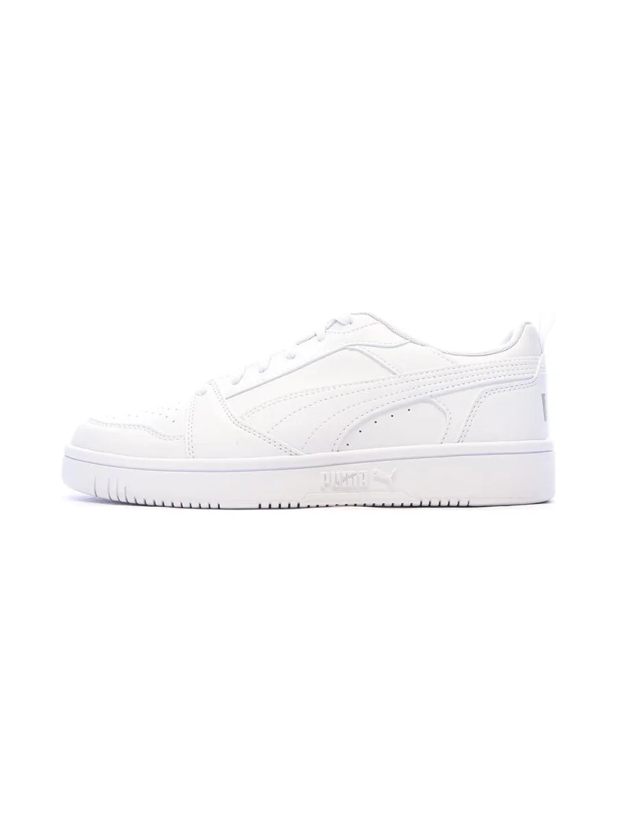 Baskets Blanches Homme Puma Rebound V6 Low34 2
