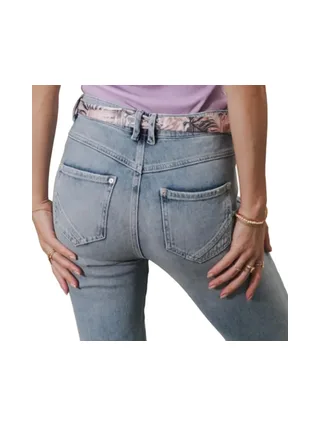 Jean Droit Bleu Femme Freeman Porter Palermo 2