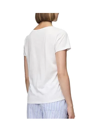 T-Shirt Blanc Femme Pieces Nanna 2