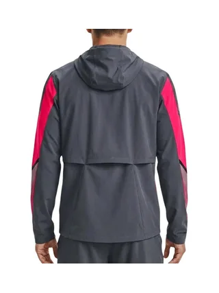 Veste de survêtement Grise/Rose Homme Under Armour Velociti 2