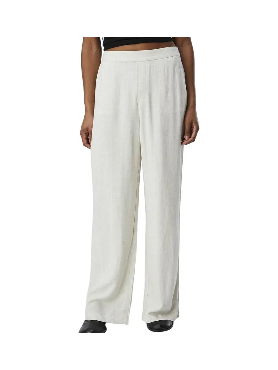 Pantalon fluide Beige Clair Femme Vero Moda Aline 2
