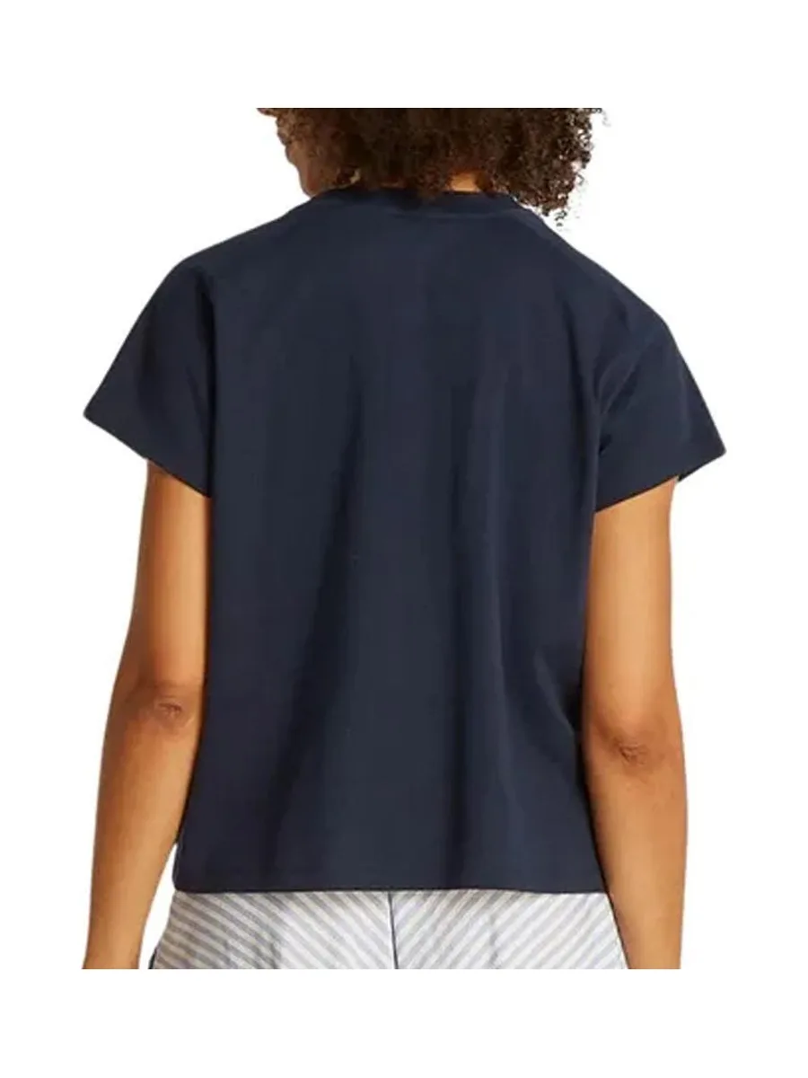 T-Shirt Marine Femme Tommy Hilfiger Mdrn 3