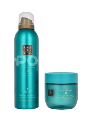 Rituals Karma Giftset 325ml - Overnight Body Mask 125 ml/Foaming Shower Gel 200 ml 2
