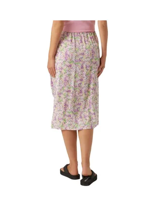 Jupe de Grossesse Rose/Violette Femme Mamalicious Sarah 2