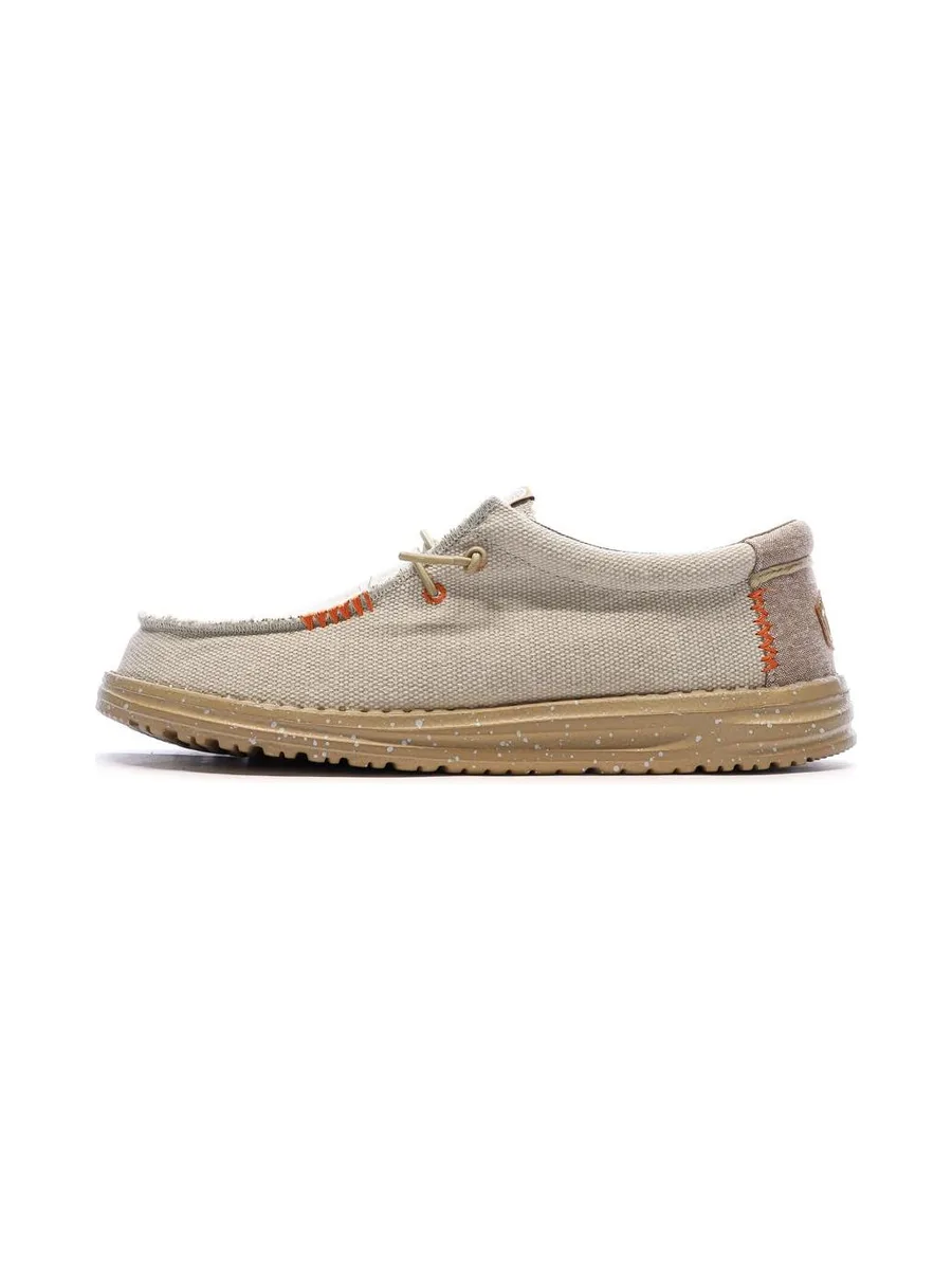 Chaussures Beige Femme Hey Dude Silver 2