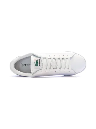 Baskets Blanches/Vertes Homme Lacoste Carnaby Cup 4