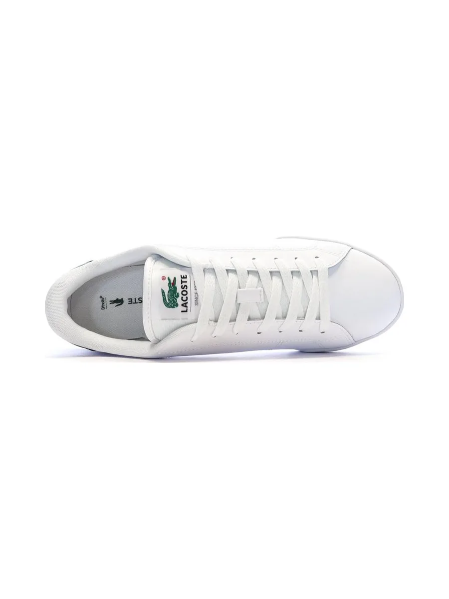 Baskets Blanches/Vertes Homme Lacoste Carnaby Cup 5
