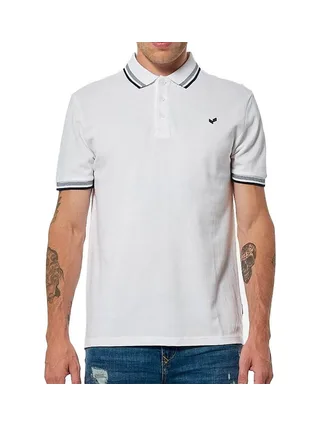 Polo Blanc Homme Kaporal Rayoc 1