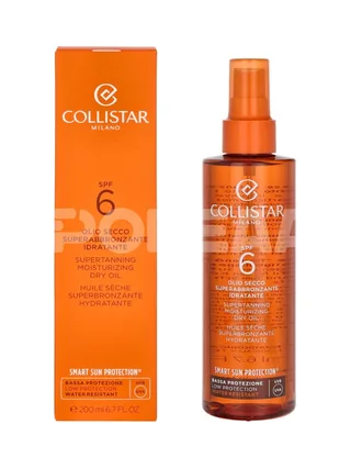 Collistar Supertanning Moisturizing Dry Oil SPF6 200ml 1