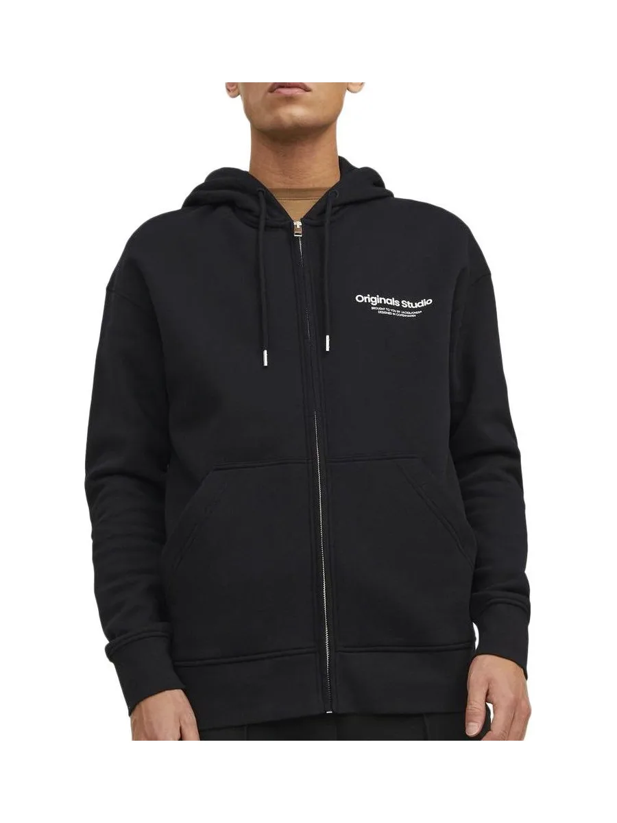 Sweat Zippé Noir Homme Jack & Jones Orvester 2